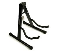 RockJam RJGS01 Universal Portable A-frame Guitar Stand for Acoustic Guitar, Electric Guitar & Bass Guitar with Lessons, Black