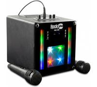 RockJam Bluetooth Karaoke Machine with Two Mics, Rechargeable