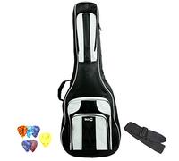 RockJam DGB-04 Deluxe Electric Guitar Bag and Acoustic Guitar Bag
