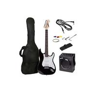 Rockjam Electric Guitar Superkit With 10-Watt Amp, Gig Bag, Picks & Lessons One Colour