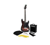 Rockjam Jaxville Custom Design Electric Guitar Package Red