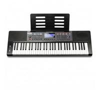 RockJam RJ461 61 Key Beginner Digital Piano Keyboard, Portable Electronic Music Keyboard with Note Stickers, 300 Tones, Rhythms & Lessons