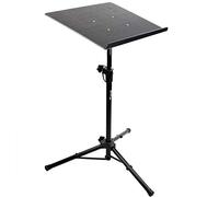 Rockjam RJLP3 Adjustable Laptop Stand Portable Folding Tripod For Laptops, Projectors And Dj Gear, Black