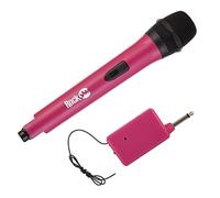 High-Fidelity Wireless Microphone for Karaoke and Home - Pink,RJWM33-PK