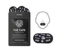ROCKJAW® Sleep Tape Affirmations Edition - Looksmaxxing, Helps Nasal Breathing, Prevents Snoring, Improves Facial Structure, Tongue Posture, Strong + Comfortable Adhesion, Sports Friendly (30 Strips)