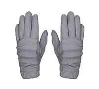 ROCKJOCK Ladies Smart Touch Screen Gloves Shower Proof Upper Soft Faux Suede Palms Grey