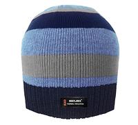 ROCKJOCK R40 Boys Knitted Striped Winter Beanie HAT with R40 Advanced Thermal Insulation