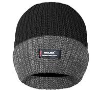 ROCKJOCK R40 Thermal Insulating Quality Ribbed Winter Beanie HAT for Men