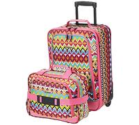 Rockland 2 Piece Luggage Set, Tribal, One Size