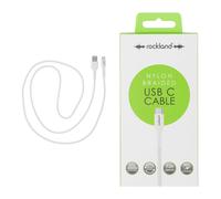 Rockland Braided Fast Charge USB C Data Sync Cable 1.2m