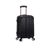 Rockland Hardside Expandable Luggage with Spinner Wheels, Multicolor, Black, Carry-On 20-Inch, Rockland London Hardside Spinner Wheel Luggage