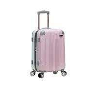 Rockland Hardside Expandable Luggage with Spinner Wheels, Multicolor, Multicolor, Carry-On 20-Inch, Rockland London Hardside Spinner Wheel Luggage