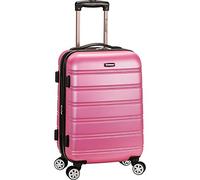 Rockland Luggage Melbourne 20 Inch Expandable Abs Carry On Luggage, Pink, One Size