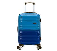 Rockland Melbourne 20" Expandable Polycarbonate Carry On, 2Toneblue
