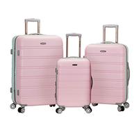 Rockland Melbourne 3 Piece Abs Luggage Set, Mint