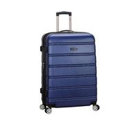 Rockland Melbourne Hardside Expandable Spinner Wheel Luggage, Blue, Checked-Large 28-Inch, Melbourne Expandable Hard Case