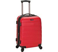 Rockland Melbourne Hardside Expandable Spinner Wheel Luggage, RED, 3 Piece (20"/24"/28"), Melbourne Hardside Expandable Spinner Wheel Luggage