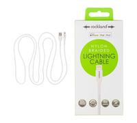 Rockland Braided iPhone Lightning Data Sync Cable 2m