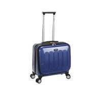 Rockland Revolution Hardside Rolling Computer Case, Blue, Carry-On 17-Inch