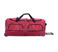 Rockland Rolling Duffel Bag, RED, 36", Rolling Duffel Bag