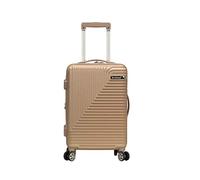 Rockland Star Trail Hardside Spinner Wheel Luggage, Champagne, 2-Piece Set (20/28)