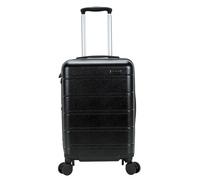 Rockland Tahoe Hardside 20" Expandable Spinner Wheel Carry-on, Black, Carry-on 20", Tahoe Hardside Expandable Carry on Luggage with Spinner Wheels