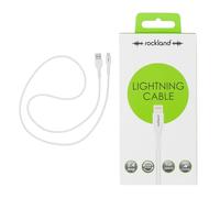 Rockland USB to Lightning Cable 1M, iPhone Charger Cord Fast Charging 2.4A, Data Sync Cable for iPhone iPad, Affordable Lightning Charging Cable
