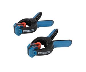 Rockler 662680 Bandy Clamps 2pk Small , Blue