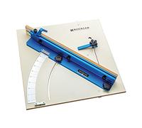 Rockler 676250 Tablesaw Cross-Cut Sled 603 x 603 mm (23-3/4" x 23-3/4"), Blue