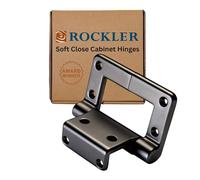 Rockler Lid-Stay Torsion Soft Close Hinges (Pair of 2, Rustic Bronze) - 60” Pound Lid Support Soft Close Cabinet Hardware - Bronze Lid Hinge Support - Heavy Duty Hardware