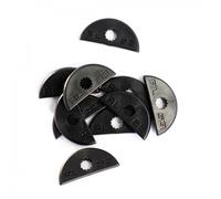 RockLocks 53 Delrin Tension Rod Locks Standard Size Pack of 10