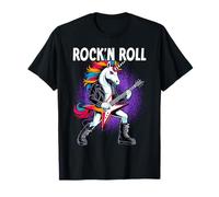 Rock'n Roll Boys Unicorn Rockstar, Punk Goth Band, Kids Boys T-Shirt
