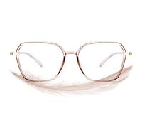 ROCKNIGHT ARROWING Blue Light Blocking Gaming Glasses UV400 Protection Unisex, Transparent Tea Frame, M…