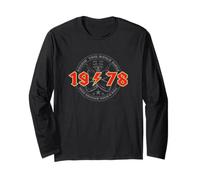 Rock'n'Roll 1978 High Voltage Retro Music Birthday Long Sleeve T-Shirt