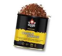 ROCK'N'RUBS Seasoning Mix Tequila Sunrise - BBQ Rub for Grilling and Cooking with Tequila - Ideal for Salmon Fillet or Chicken Breast - 130 g Tin