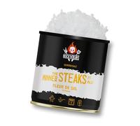 ROCK'N'RUBS - The Winner Steaks It All - Fleur de Sel | Finisher with Crunchy Salt Flakes | Spice Jar, 220 g