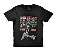 Rockoff Trade Bob Dylan Unisex T-Shirt: Carnegie Hall '63 X-Large/Black