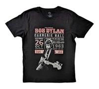 Rockoff Trade Bob Dylan Unisex T-Shirt: Carnegie Hall '63 X-Large/Black
