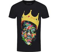 Rockoff Trade Men's Biggie Crown T-Shirt XL Black