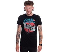 Rockoff Trade Men's Coheed & Cambria Dragonfly T-Shirt, Black (Black Black), Small