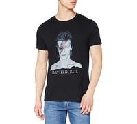 Rockoff Trade Men's David Bowie Aladdin Sane T-Shirt