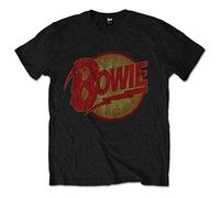 Rockoff Trade Men's David Bowie Diamond Dogs Vintage T-Shirt