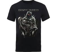 Rock Off Trade Men's T-Shirt, Disturbed Lost Souls, Black, Large