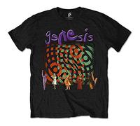 (XL, Black) Genesis Albums Collage T Shirt