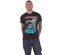 Rockoff Trade Men's Iron Maiden Final Frontier T - Shirt, Black (Black Black), Small