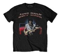 Rockoff Trade Men's Jeff Beck Hot Rod Mens T - Shirt, Black (Black Black), Medium