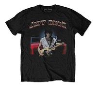 Rockoff Trade Men's Jeff Beck Hot Rod T-Shirt, Black, Xx-Large