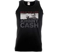 Rockoff Trade Men's Johnny Cash Studio Shot Vest, Black, Medium