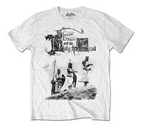 Holy Grail Knight Riders T Shirt Monty Python White XL
