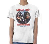 Rockoff Trade Men's Motley Crue Every Mothers Nightmare T-Shirt, White, Medium